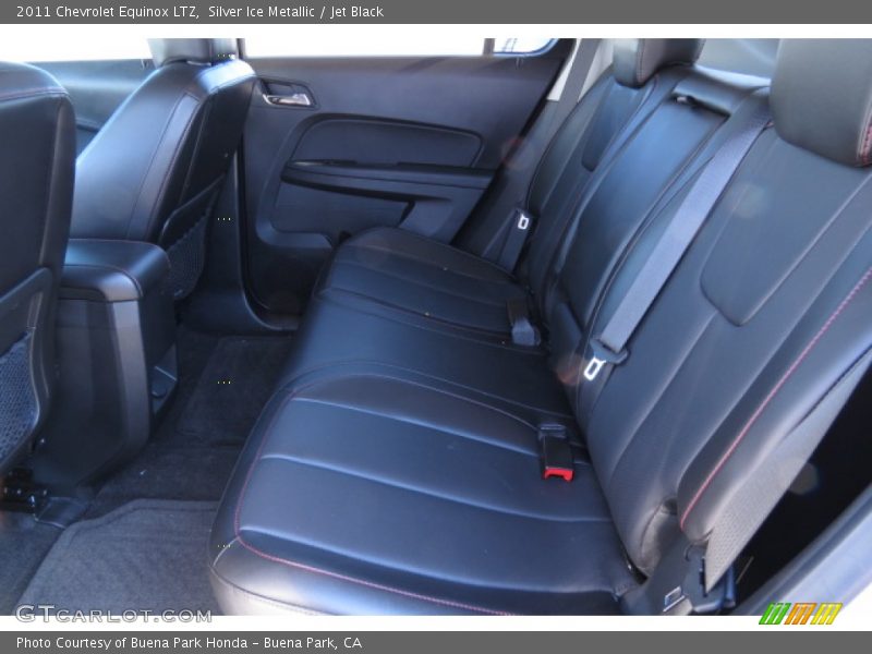 Silver Ice Metallic / Jet Black 2011 Chevrolet Equinox LTZ