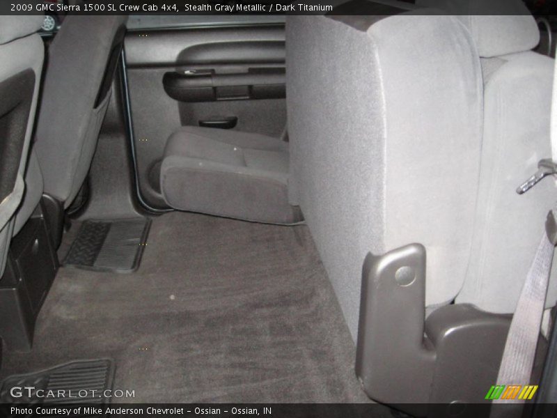 Stealth Gray Metallic / Dark Titanium 2009 GMC Sierra 1500 SL Crew Cab 4x4