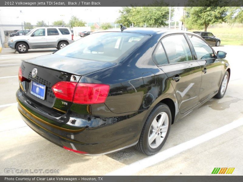 Black / Titan Black 2012 Volkswagen Jetta TDI Sedan