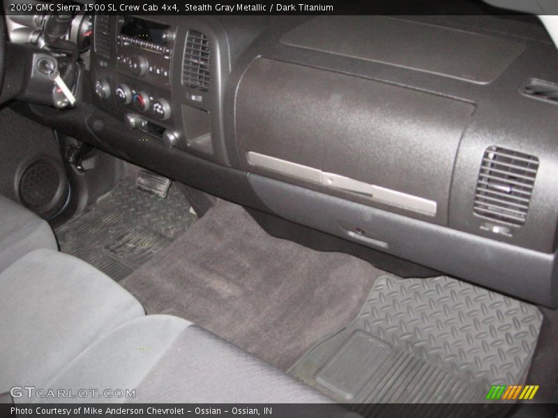 Stealth Gray Metallic / Dark Titanium 2009 GMC Sierra 1500 SL Crew Cab 4x4