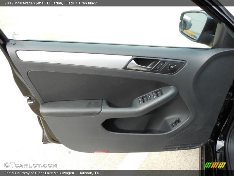 Black / Titan Black 2012 Volkswagen Jetta TDI Sedan