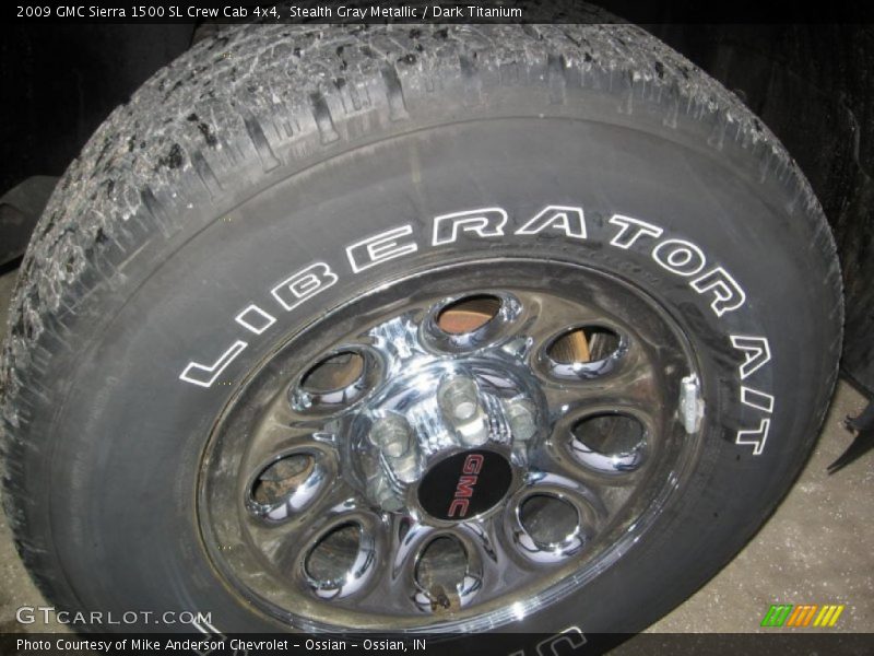 Stealth Gray Metallic / Dark Titanium 2009 GMC Sierra 1500 SL Crew Cab 4x4