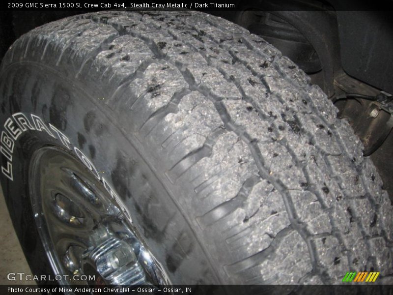 Stealth Gray Metallic / Dark Titanium 2009 GMC Sierra 1500 SL Crew Cab 4x4