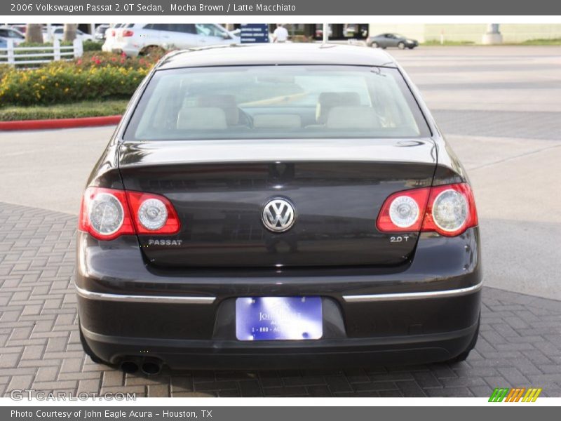 Mocha Brown / Latte Macchiato 2006 Volkswagen Passat 2.0T Sedan