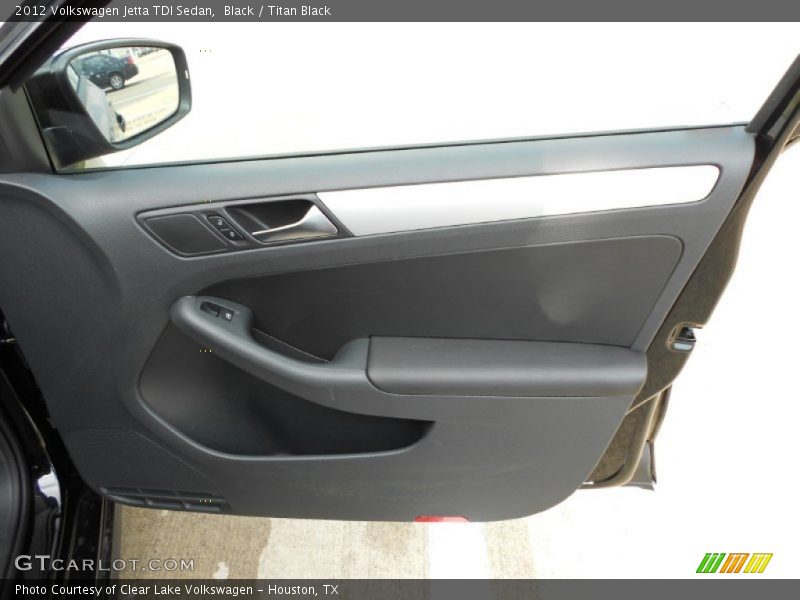 Black / Titan Black 2012 Volkswagen Jetta TDI Sedan