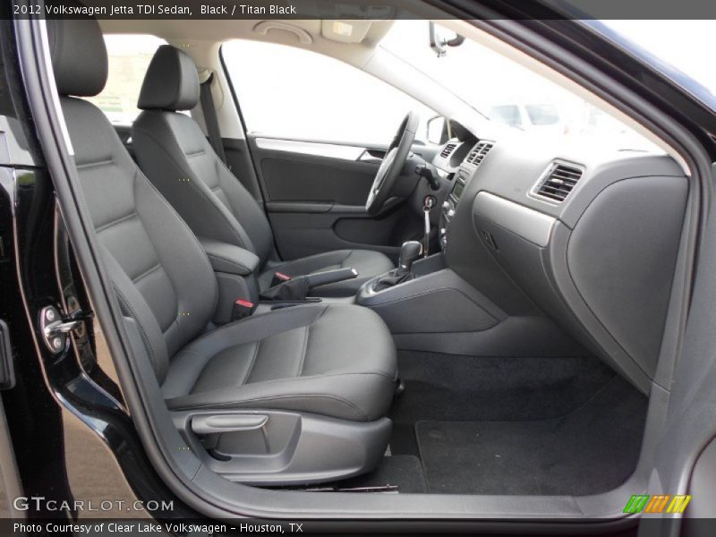 Black / Titan Black 2012 Volkswagen Jetta TDI Sedan