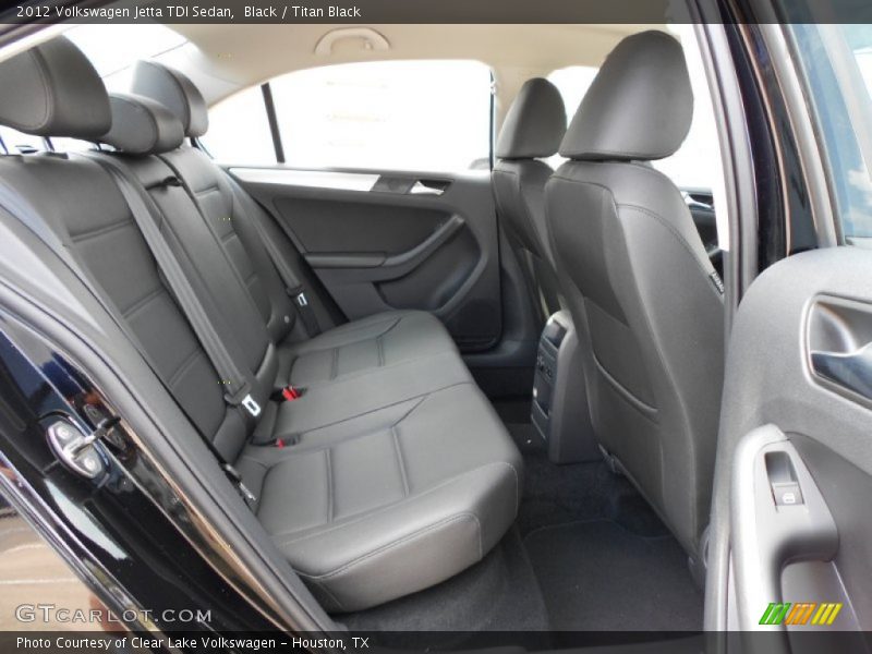 Black / Titan Black 2012 Volkswagen Jetta TDI Sedan
