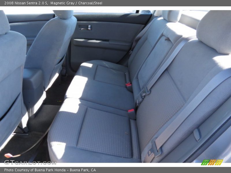 Magnetic Gray / Charcoal/Steel 2008 Nissan Sentra 2.0 S
