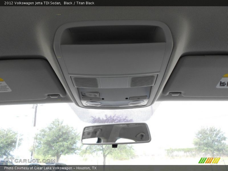 Black / Titan Black 2012 Volkswagen Jetta TDI Sedan