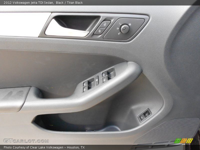Black / Titan Black 2012 Volkswagen Jetta TDI Sedan