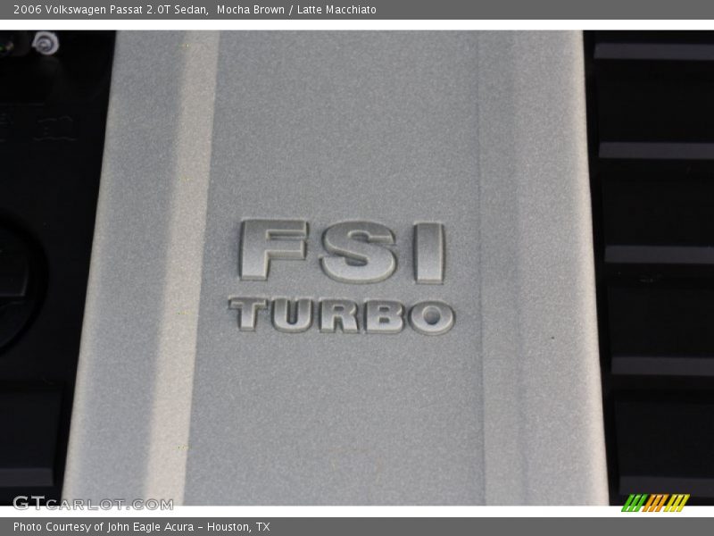 Mocha Brown / Latte Macchiato 2006 Volkswagen Passat 2.0T Sedan
