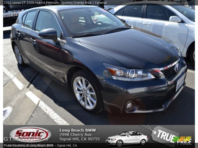 Smokey Granite Mica / Caramel 2011 Lexus CT 200h Hybrid Premium