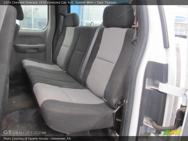 Summit White / Dark Titanium 2009 Chevrolet Silverado 1500 Extended Cab 4x4