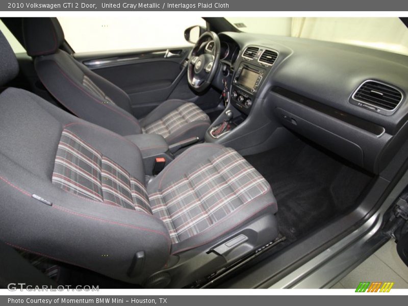 United Gray Metallic / Interlagos Plaid Cloth 2010 Volkswagen GTI 2 Door