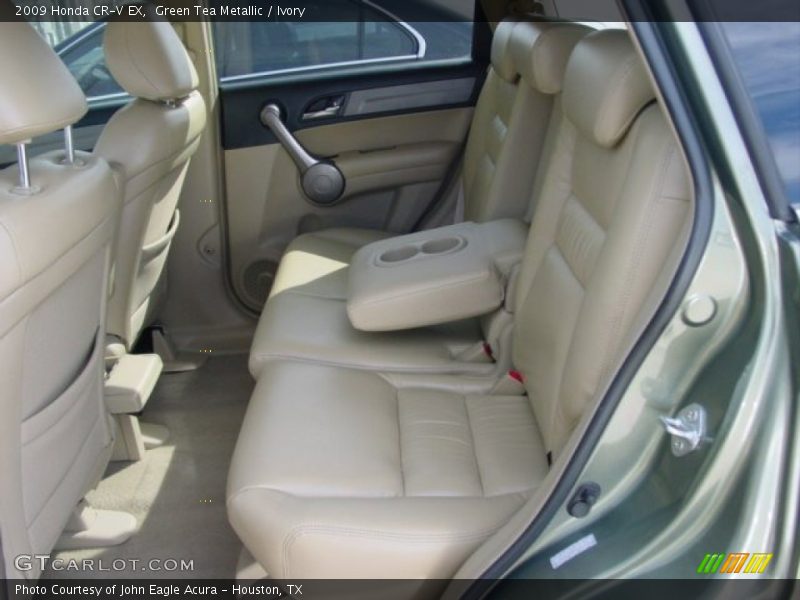 Green Tea Metallic / Ivory 2009 Honda CR-V EX