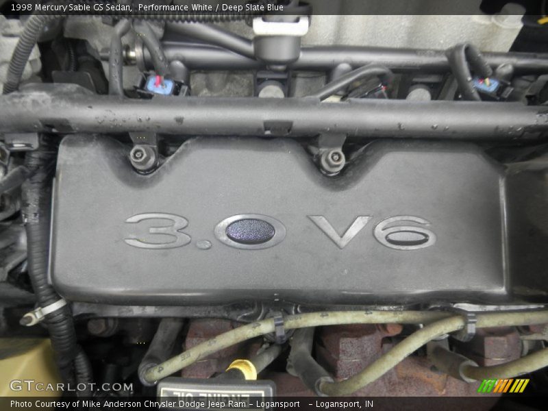  1998 Sable GS Sedan Engine - 3.0 Liter OHV 12-Valve V6