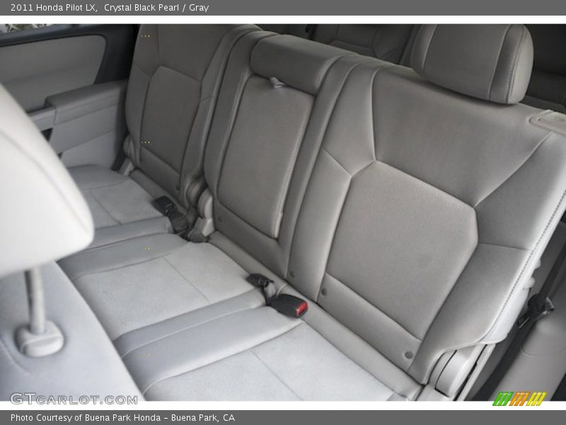 Crystal Black Pearl / Gray 2011 Honda Pilot LX