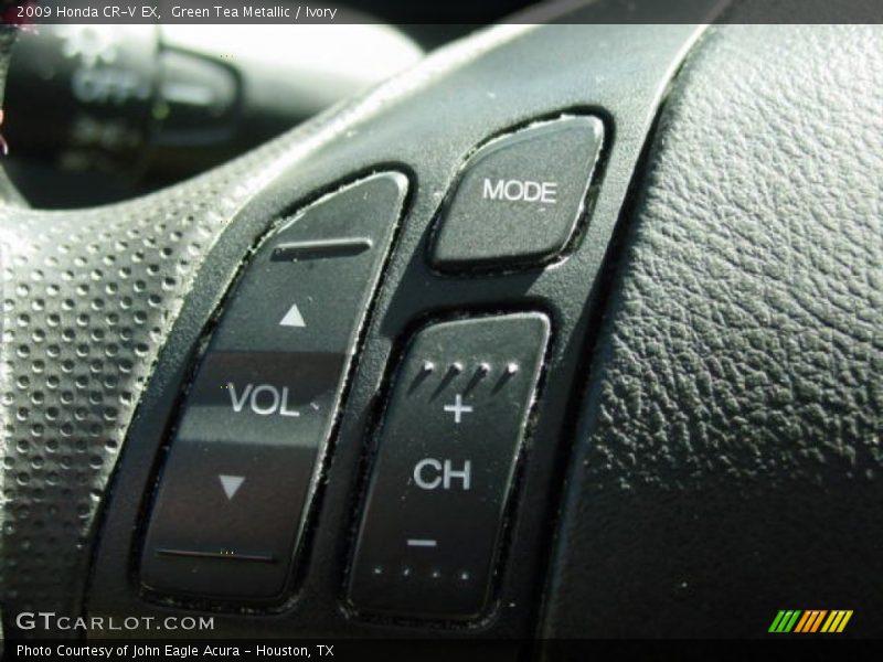 Green Tea Metallic / Ivory 2009 Honda CR-V EX