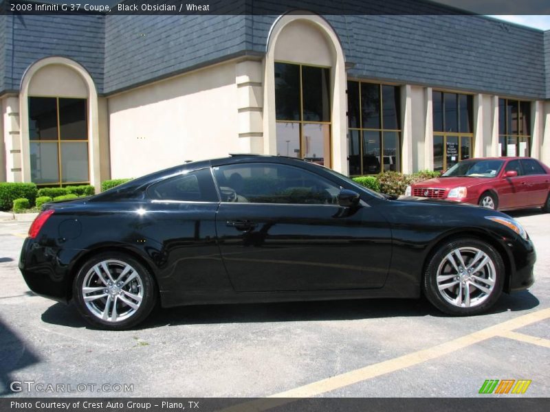 Black Obsidian / Wheat 2008 Infiniti G 37 Coupe