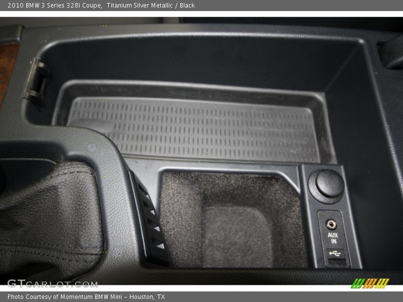 Titanium Silver Metallic / Black 2010 BMW 3 Series 328i Coupe