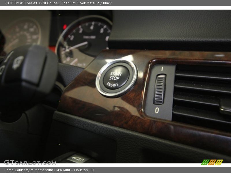 Titanium Silver Metallic / Black 2010 BMW 3 Series 328i Coupe