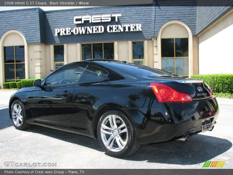 Black Obsidian / Wheat 2008 Infiniti G 37 Coupe