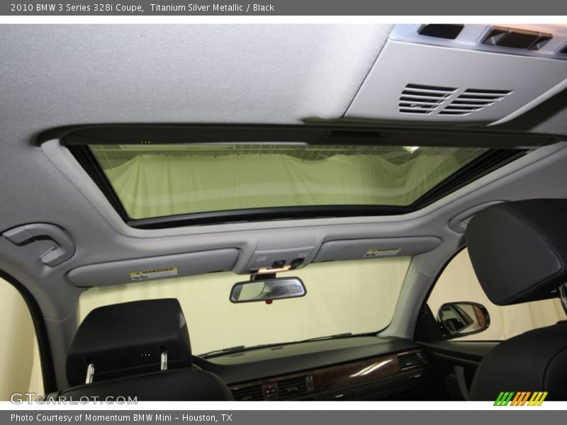 Titanium Silver Metallic / Black 2010 BMW 3 Series 328i Coupe