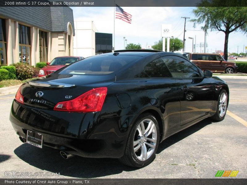 Black Obsidian / Wheat 2008 Infiniti G 37 Coupe