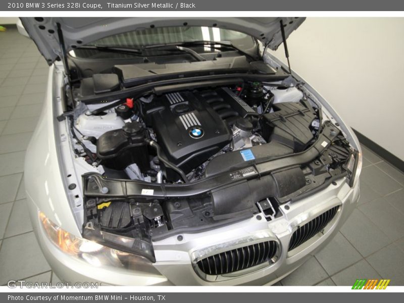 Titanium Silver Metallic / Black 2010 BMW 3 Series 328i Coupe
