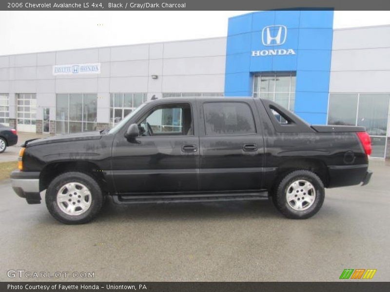 Black / Gray/Dark Charcoal 2006 Chevrolet Avalanche LS 4x4