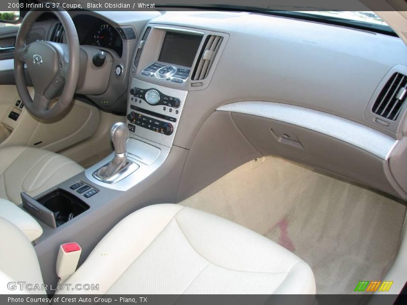 Black Obsidian / Wheat 2008 Infiniti G 37 Coupe