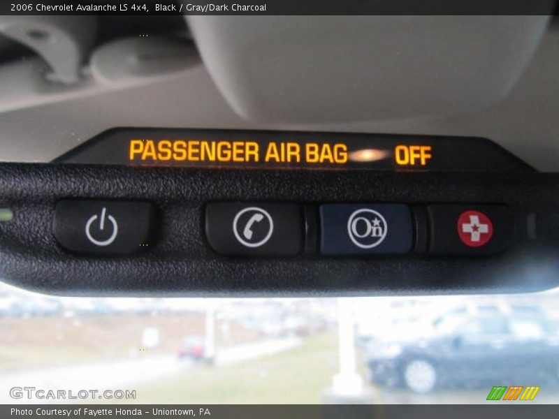 Black / Gray/Dark Charcoal 2006 Chevrolet Avalanche LS 4x4