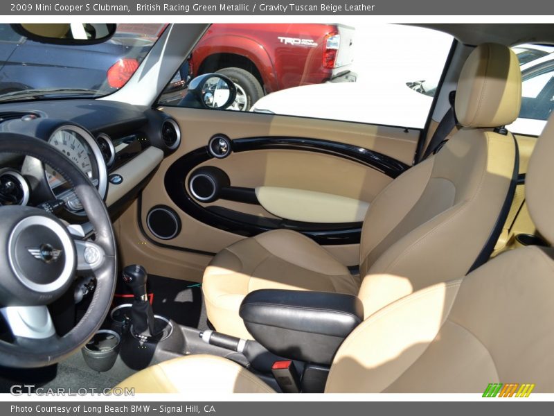  2009 Cooper S Clubman Gravity Tuscan Beige Leather Interior
