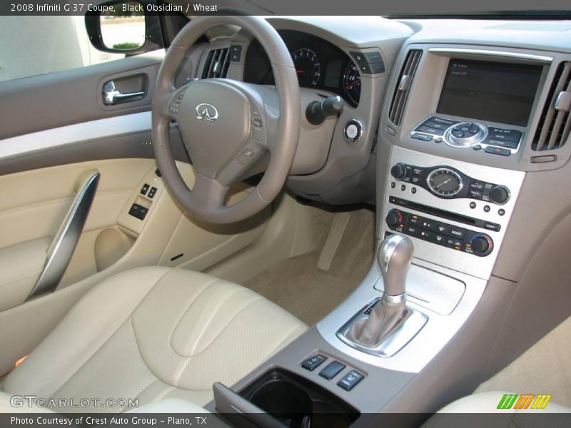 Black Obsidian / Wheat 2008 Infiniti G 37 Coupe