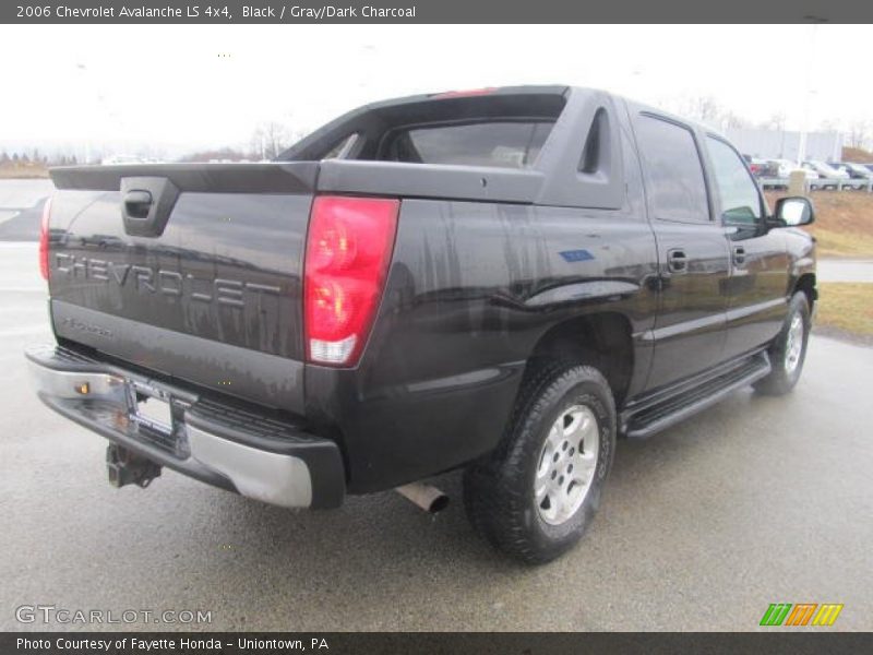Black / Gray/Dark Charcoal 2006 Chevrolet Avalanche LS 4x4