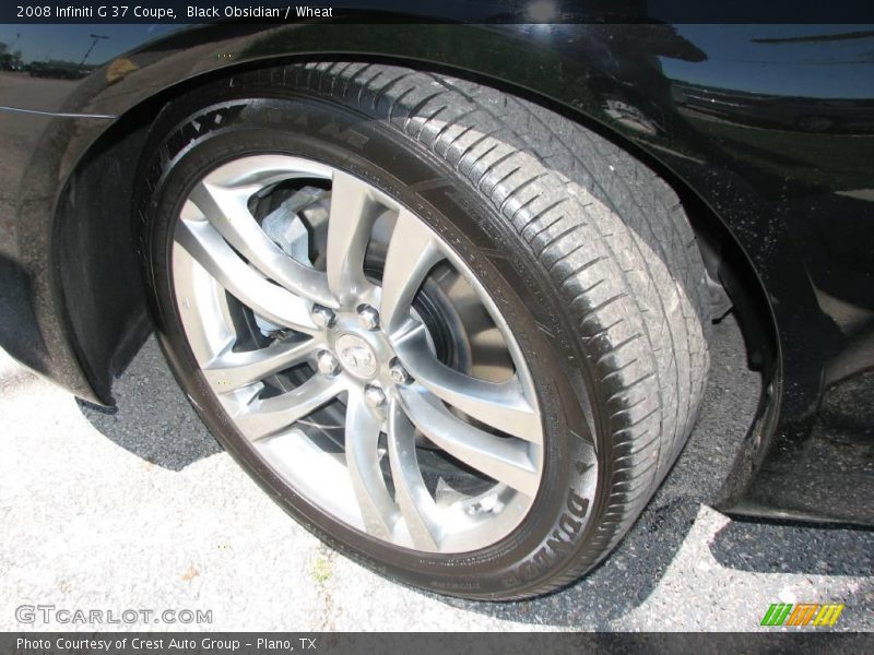 Black Obsidian / Wheat 2008 Infiniti G 37 Coupe