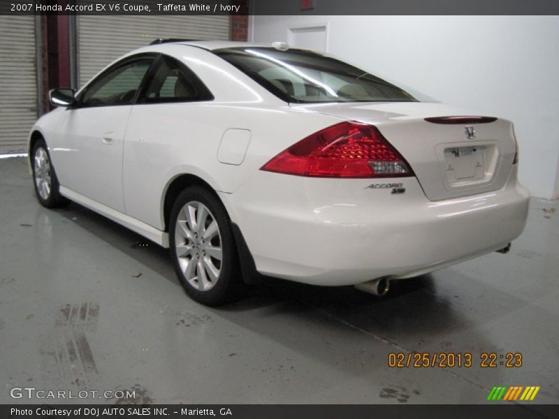  2007 Accord EX V6 Coupe Taffeta White