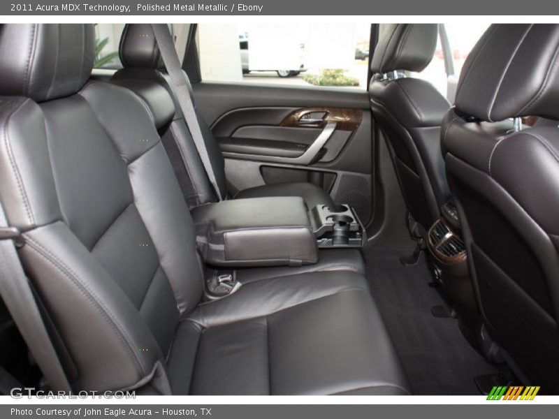 Polished Metal Metallic / Ebony 2011 Acura MDX Technology