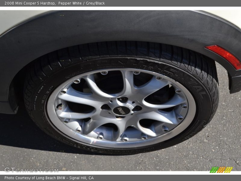 Pepper White / Grey/Black 2008 Mini Cooper S Hardtop