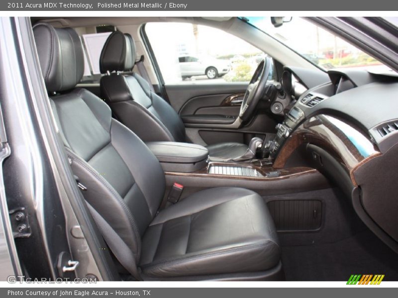 Polished Metal Metallic / Ebony 2011 Acura MDX Technology
