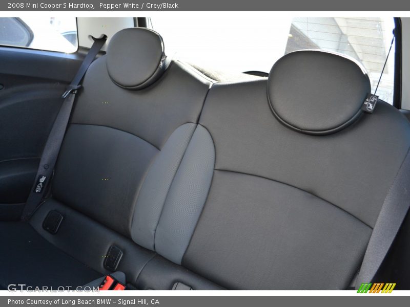 Pepper White / Grey/Black 2008 Mini Cooper S Hardtop