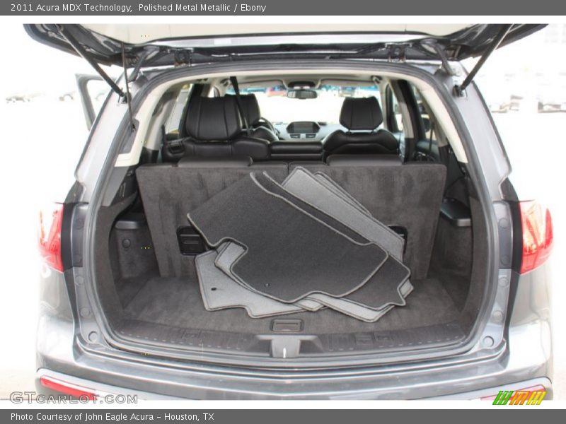 Polished Metal Metallic / Ebony 2011 Acura MDX Technology