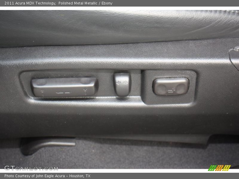 Polished Metal Metallic / Ebony 2011 Acura MDX Technology