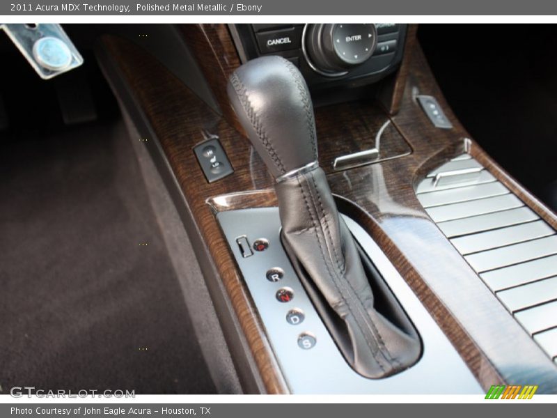 Polished Metal Metallic / Ebony 2011 Acura MDX Technology