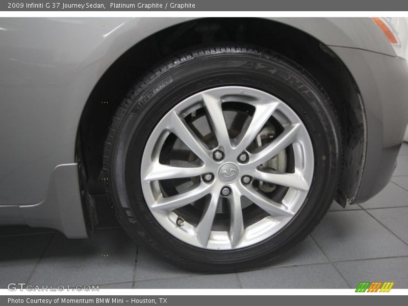 Platinum Graphite / Graphite 2009 Infiniti G 37 Journey Sedan