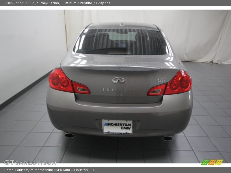 Platinum Graphite / Graphite 2009 Infiniti G 37 Journey Sedan