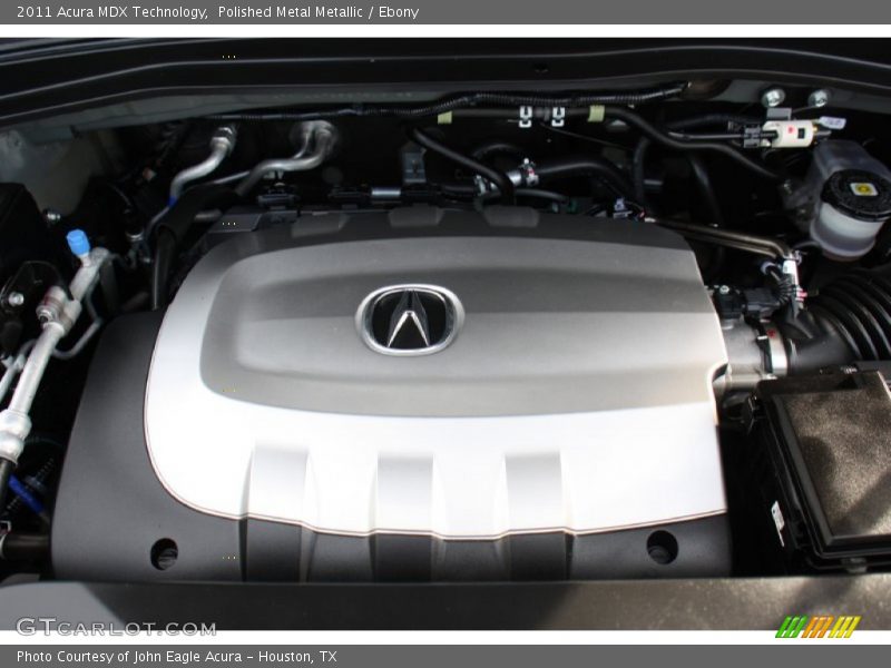 Polished Metal Metallic / Ebony 2011 Acura MDX Technology