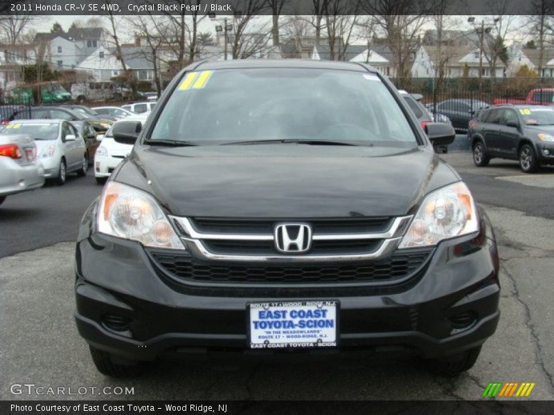 Crystal Black Pearl / Black 2011 Honda CR-V SE 4WD