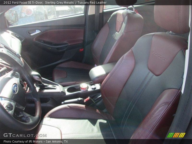 Front Seat of 2012 Focus SE 5-Door
