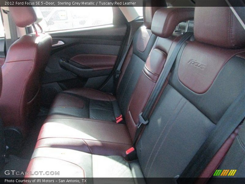 Rear Seat of 2012 Focus SE 5-Door